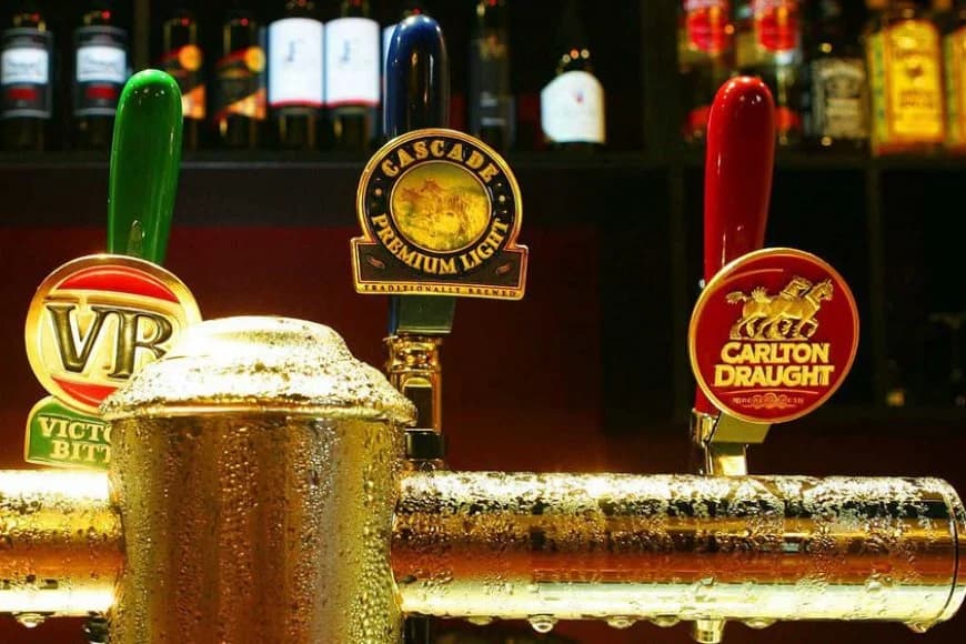 The origin of  beer shortage in Australia