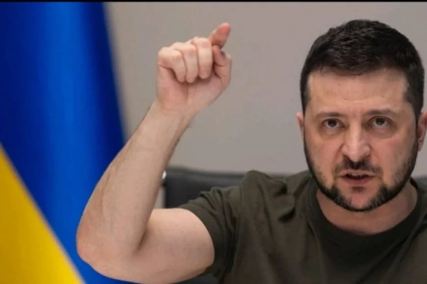 Perezida wa Ukraine Zelensky arashinja NATO kumutererana