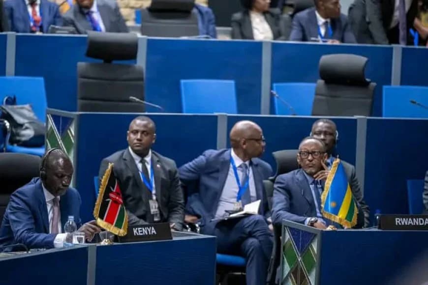 Presidents Kagame, Tshisekedi, Ruto, Lourenço, and Ramaphosa discussed the security of the DR Congo