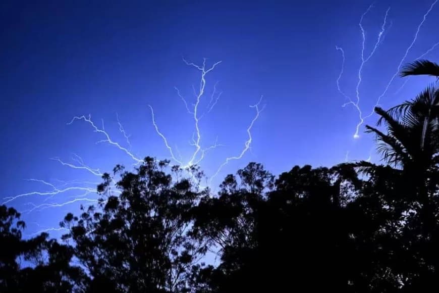 Wild weather has interfered joyful Christmas in Australia