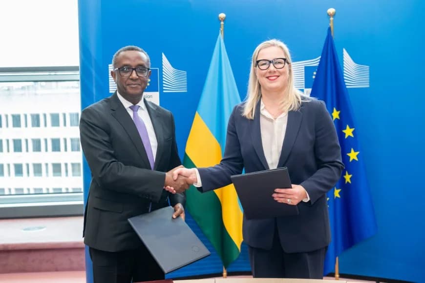 Rwanda and European Union signed MoU on Sustainable Raw Materials Value Chains