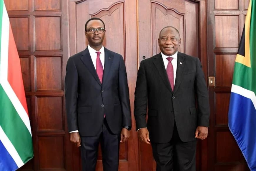 Amb. Hategeka pledges to renew historical relations between Rwanda and South Africa