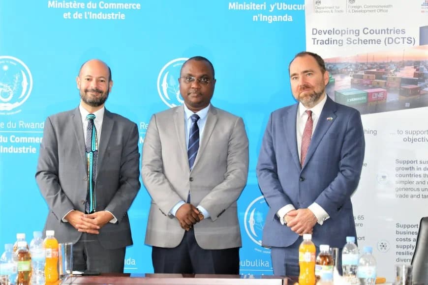 U Rwanda n'u Bwongereza byamuritse amasezerano yo koroshya ubucuruzi