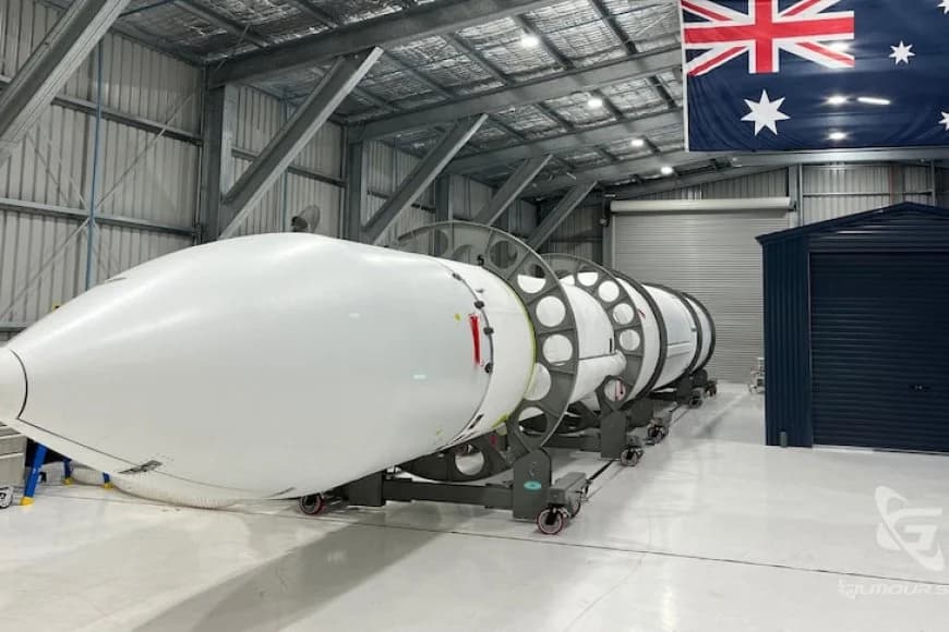 First locally made rocket to lift-off from Australian soil