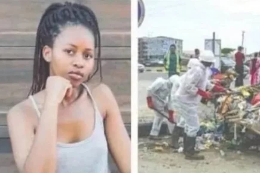 Umuhungu yaterese umukobwa amubwira ko akora muri Banki none yafashwe apakira imyanda