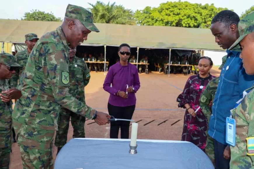 CAR: Head of diplomatic mission joines the Rwandan forces to mark the 30 commemoration of the 1994 Genocide against the Tutsi