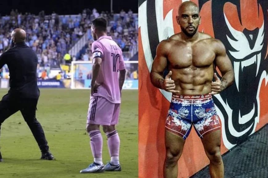 Yarwanye muri Iraq na Afghanistan! Ibyihariye kuri Yassine Chueko usigaye urinda Messi kuva mu rugo kugeza mu kibuga