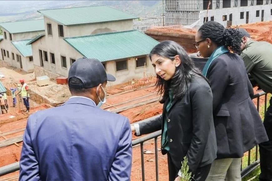 1,500 houses which will accommodate migrants from the UK are nearly completed