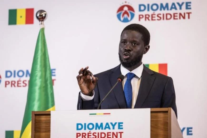 President Kagame congratulates Diomaye Faye on his election as President of Senegal