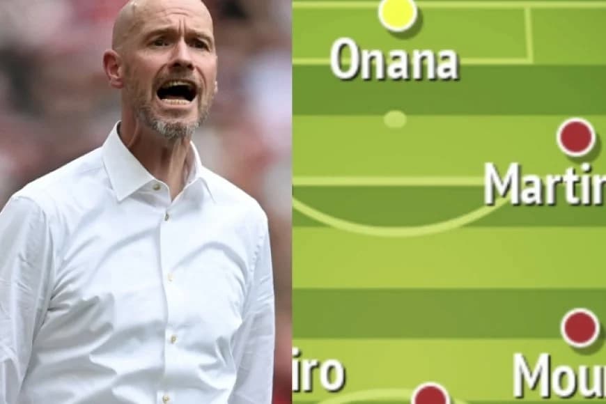11 ba Manchester united bashobora kuzajya babanza mu ikibuga umwaka utaha w'imikino wa 2023/2024