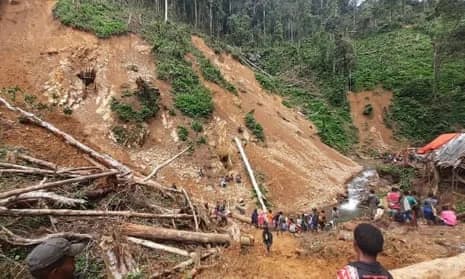 Devastation Unleashed: Landslide Ravages Remote Papua New Guinea, Leaving Over 100 Feared Dead