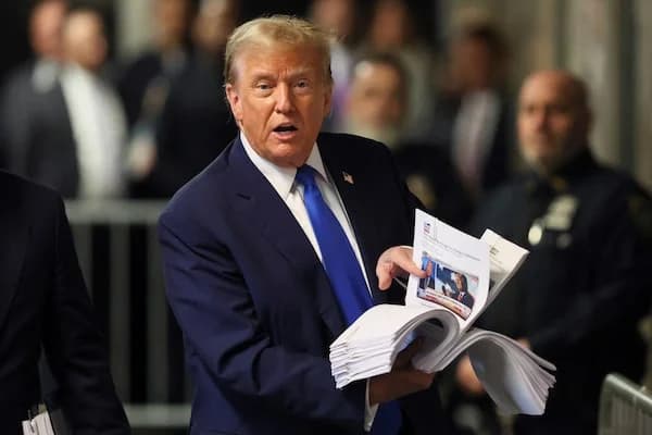 Jury Sent Home for the Day Without a Verdict in Trump Money Case.