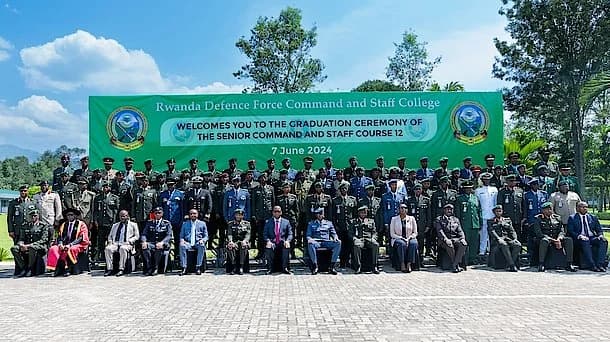 49 Senior Officers Graduate from RDF Command and Staff College