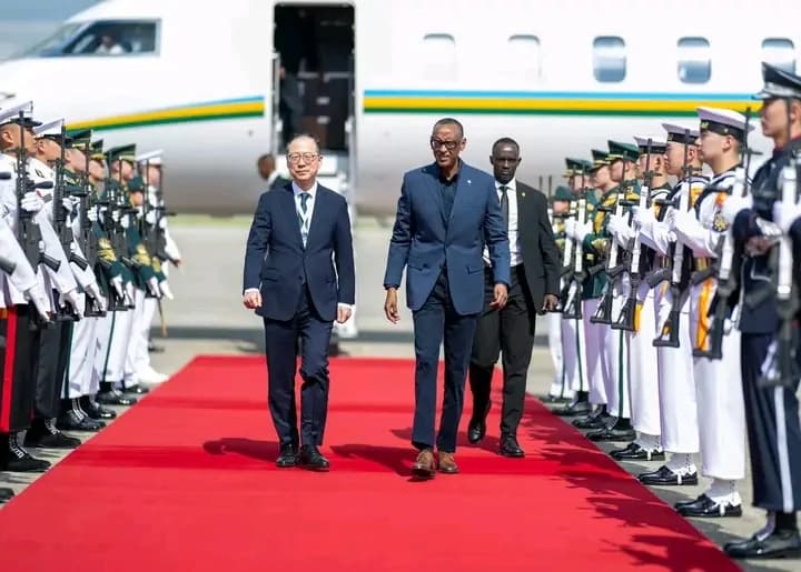 President Kagame Arrives in Seoul for the Inaugural Korea-Africa Summit