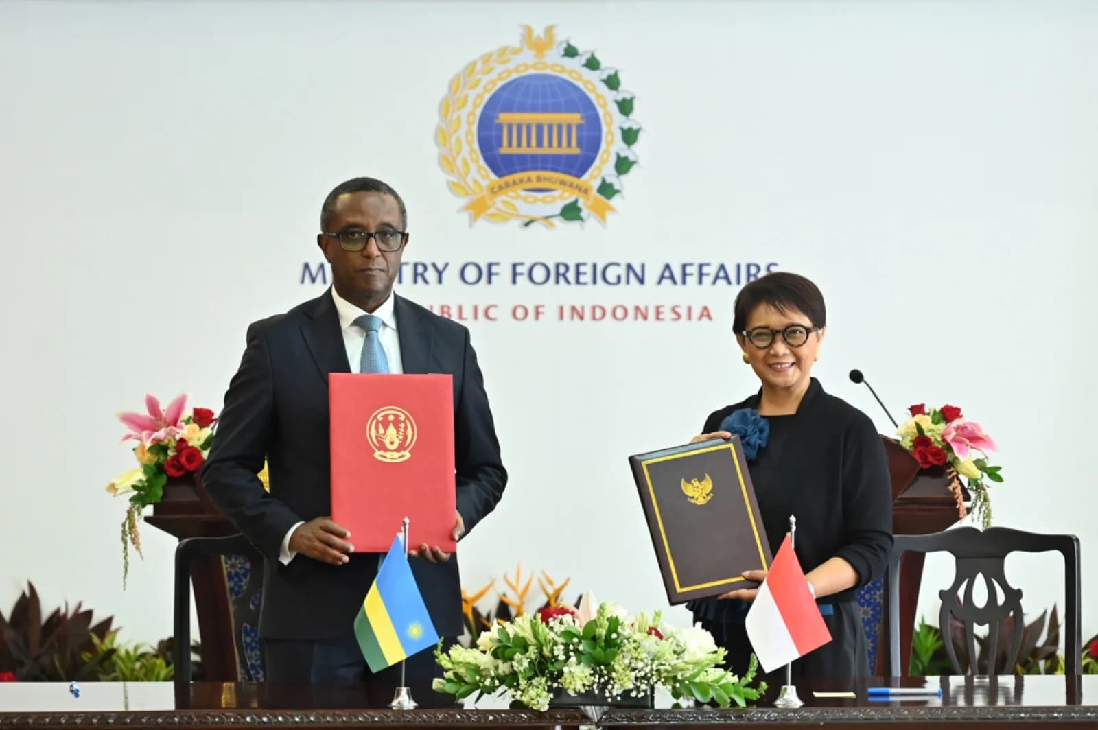 Rwanda, Indonesia Sign three MoUs