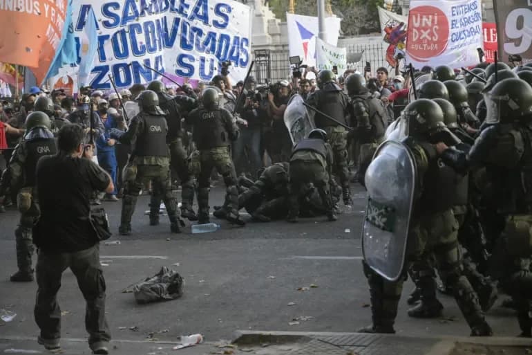 Violent Protests Grip Argentina Amid Sweeping Economic Reforms