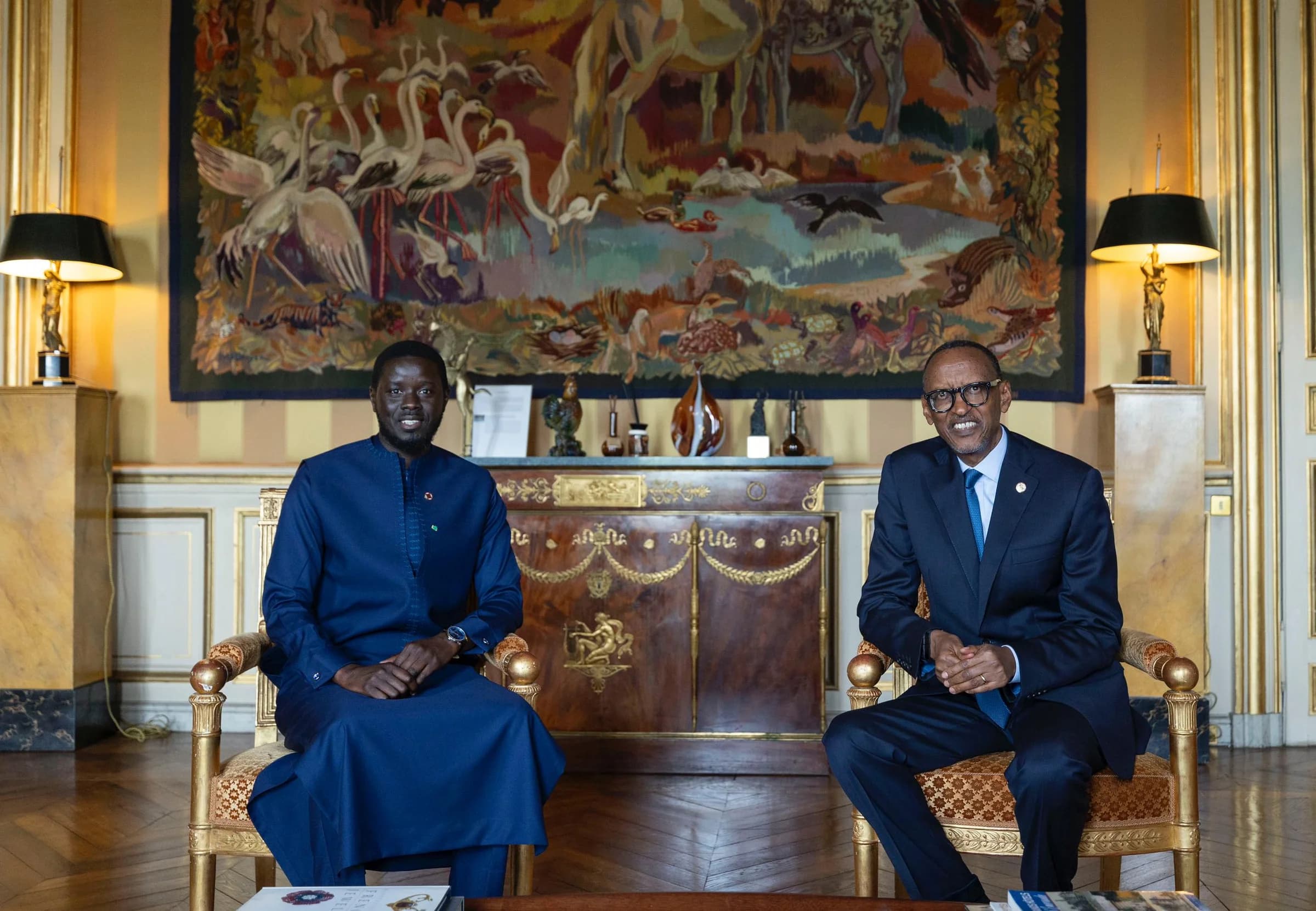 President Kagame meets Senegal's President Diomaye Faye