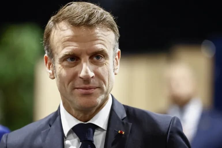 French President Macron Denounces Israeli Minister's Comments on Marine Le Pen
