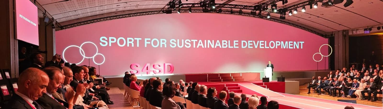 President Kagame attends Sports for Sustainable Development Summit in Paris