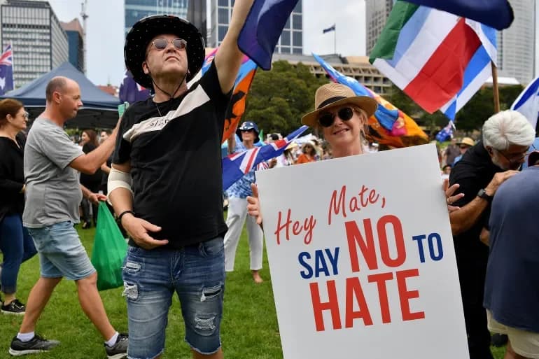 Pm Australia There is No Place for Violence, Hatred, or Discrimination of Any Kind in Australia