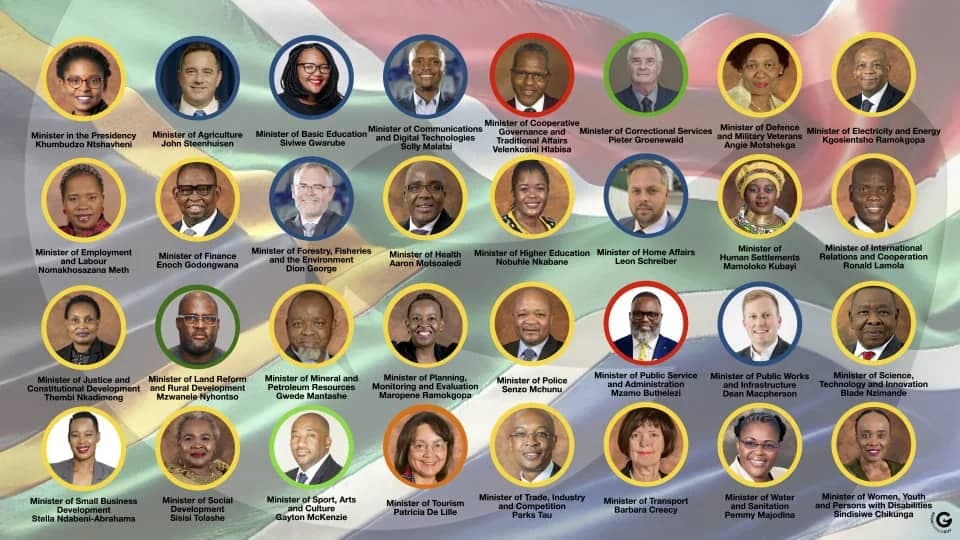 Formation of South Africa's New Cabinet: A Historic Shift