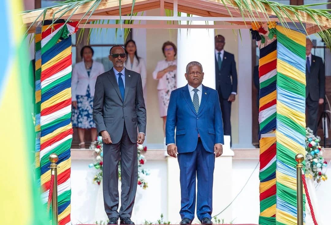 President Ramkalawan of Seychelles extends his heartfelt congratulations to President Kagame for re-election