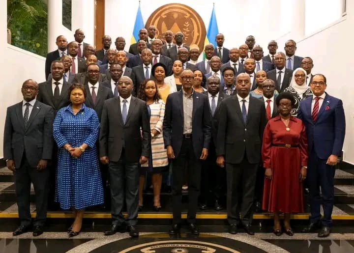 President Kagame Receives Rwandan Ambassadors, Heads of Mission