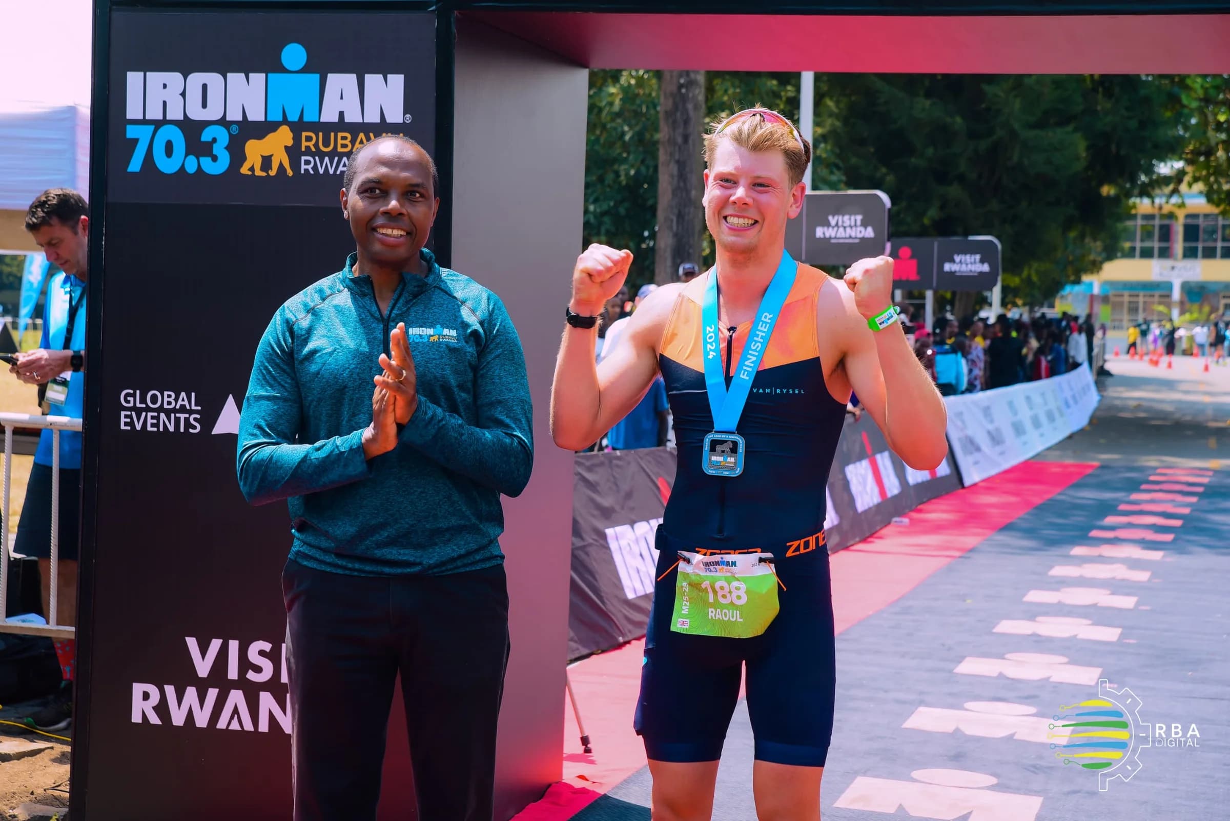 Raoul Metcalfe wins third edition of Ironman Rwanda