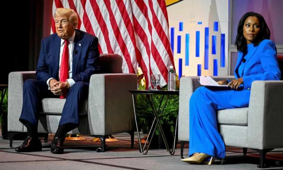 Harris Hits Back After Trump Questions Her Race