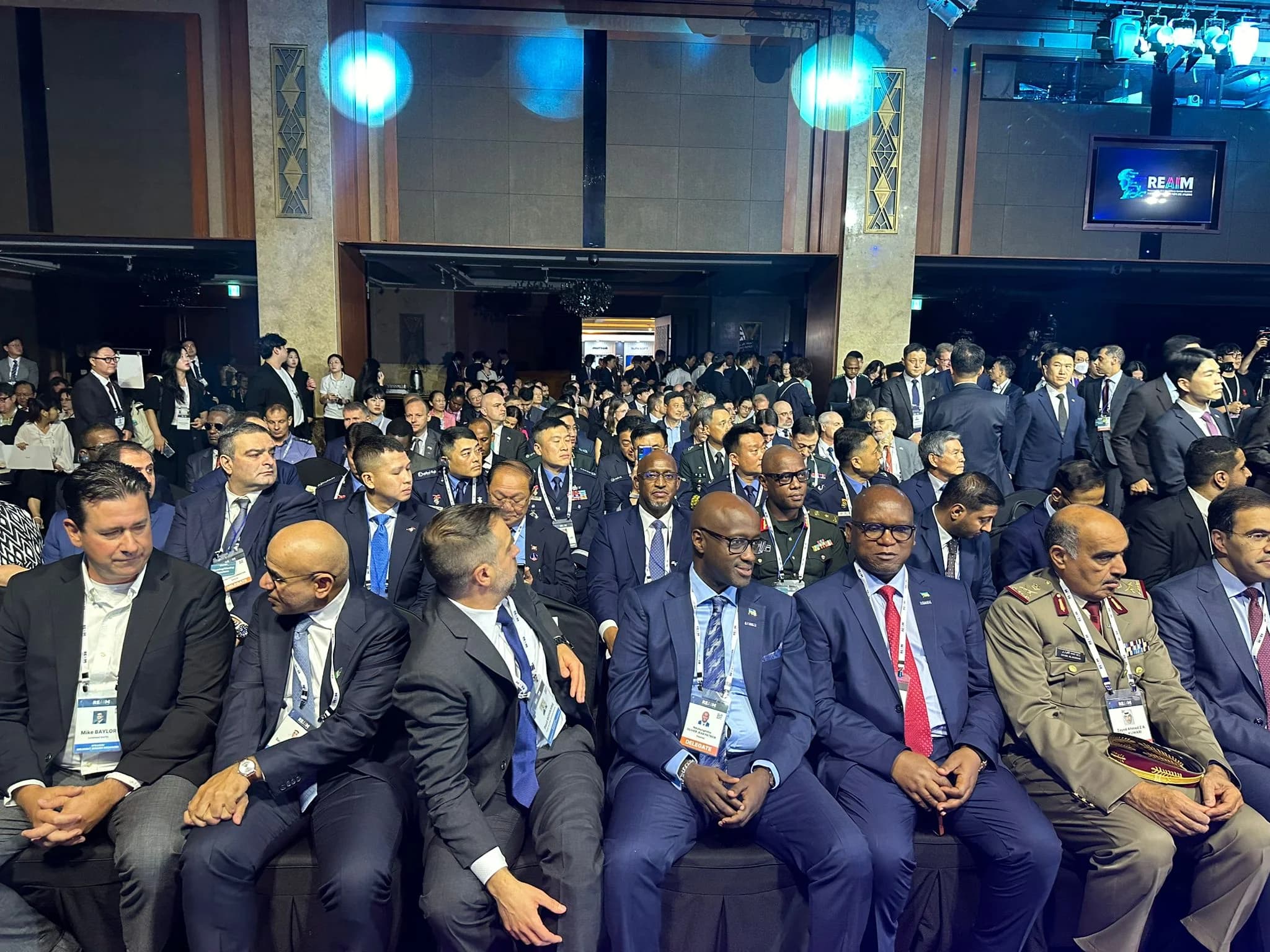 Rwanda Delegation Attends Responsible Artificial Intelligence in the Military Domain Summit in Seoul