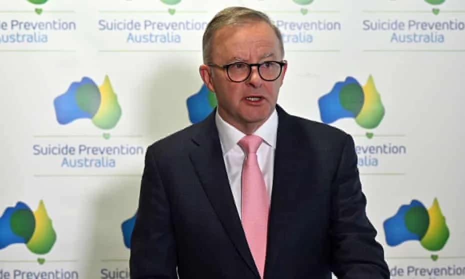 Australia's Prime Minister: Too Many Lives Affected by Suicide
