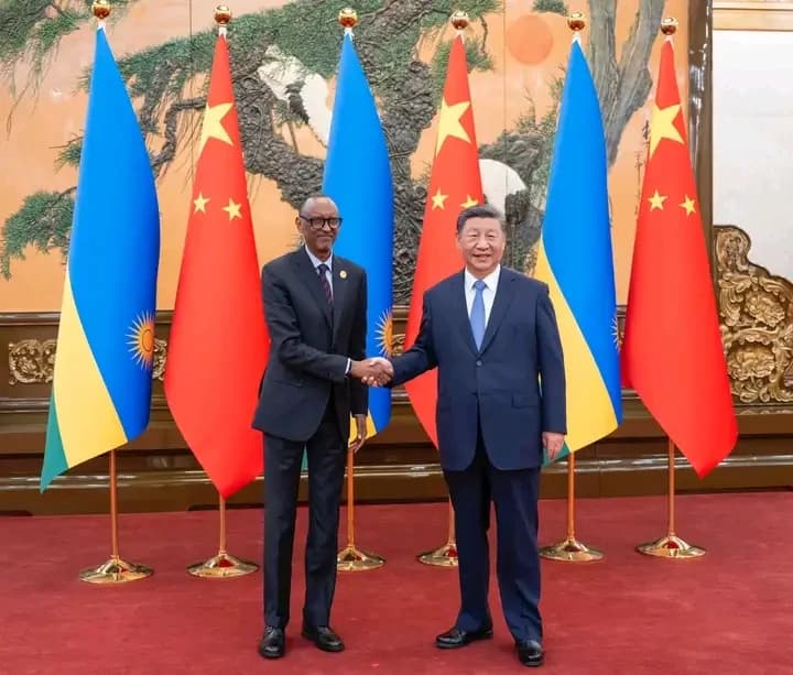 President Kagame, Chinese Counterpart Discuss Ongoing Cooperation
