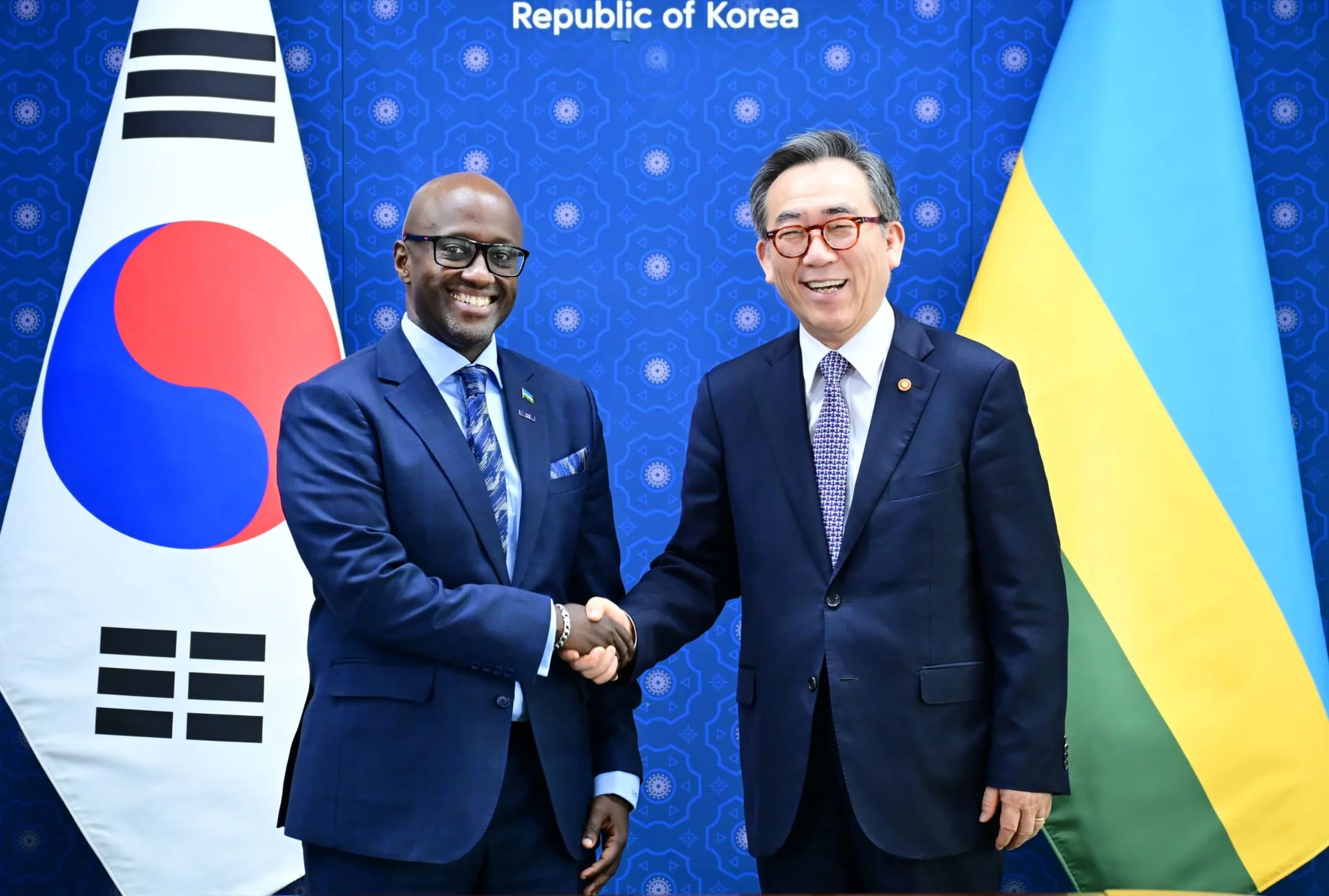 Minister Nduhungirehe, Korean Counterpart discuss ongoing partnership between countries