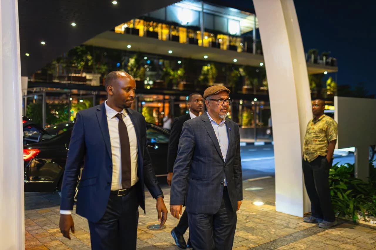 Dr. Tedros Arrives in Rwanda to See Firsthand Marburg Response