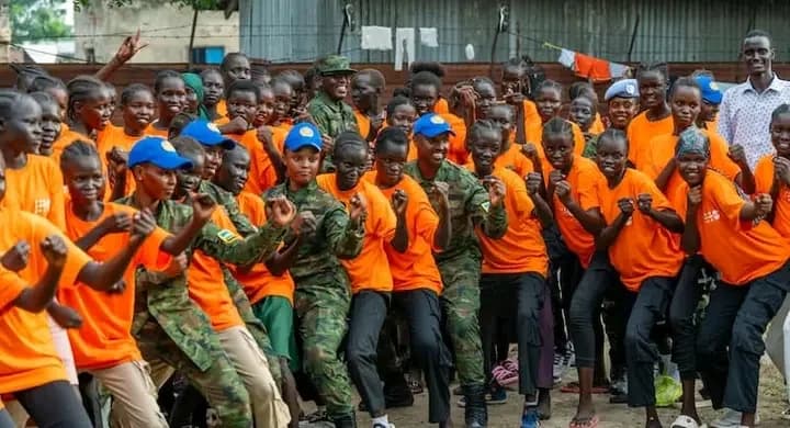 Rwandan Peacekeepers Empower Young Girls in South Sudan with Self-Defense Training
