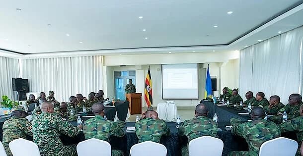 RDF, UPDF Hold a Proximity Commanders Meeting in Musanze