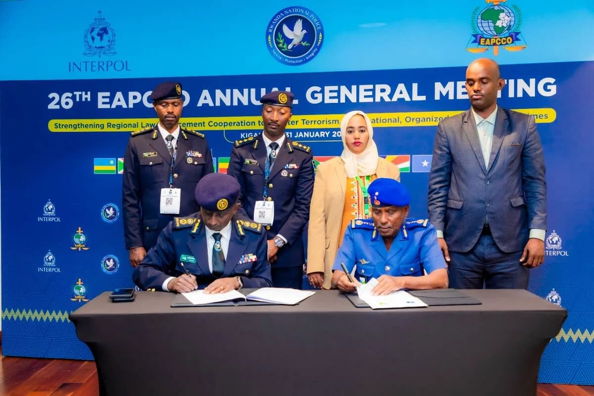Rwanda National Police, Djibouti Police Force sign cooperation agreement