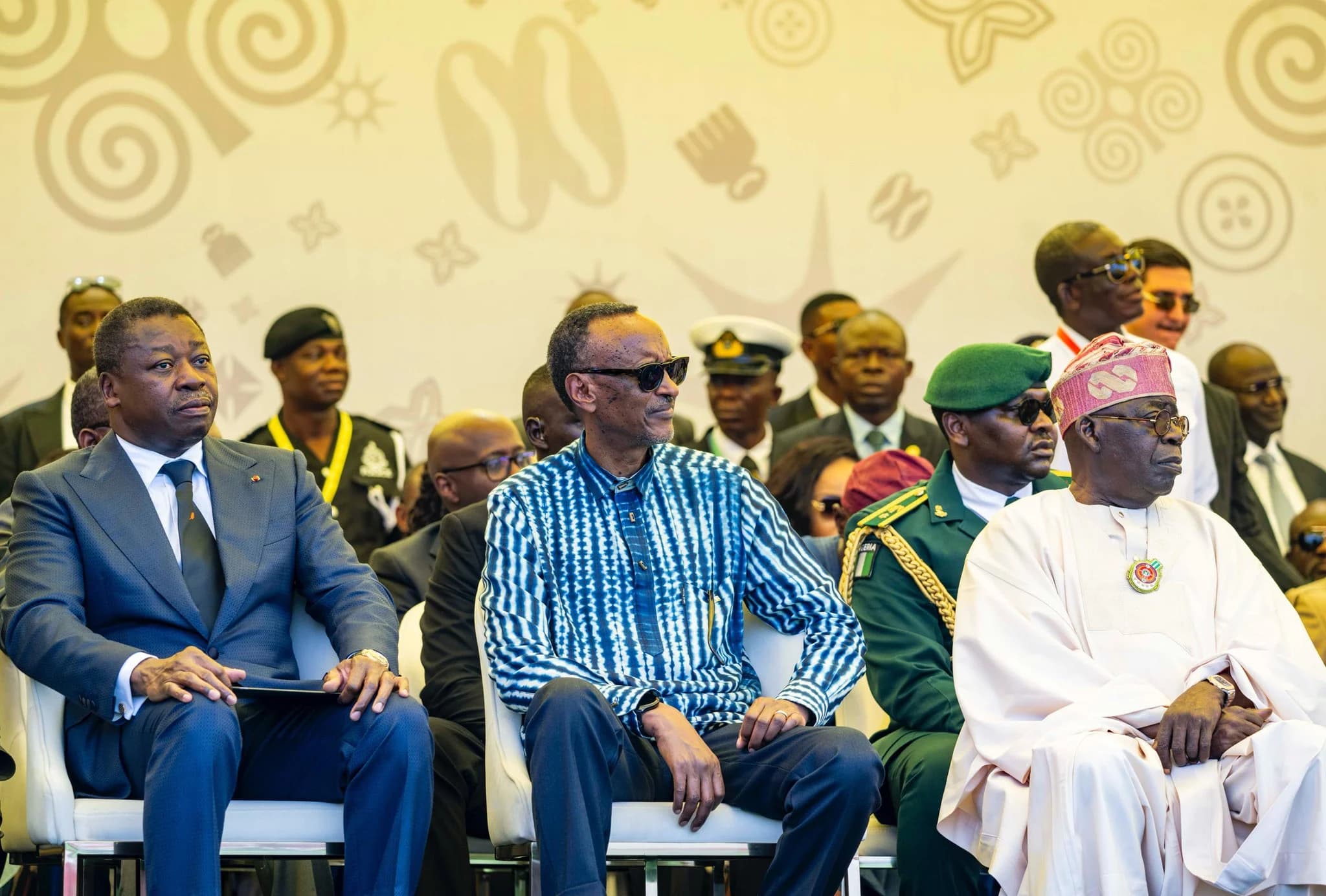 President Kagame Attends Inauguration of Ghana’s President John Dramani Mahama and Vice-President Naana Jane Opoku-Agyemang