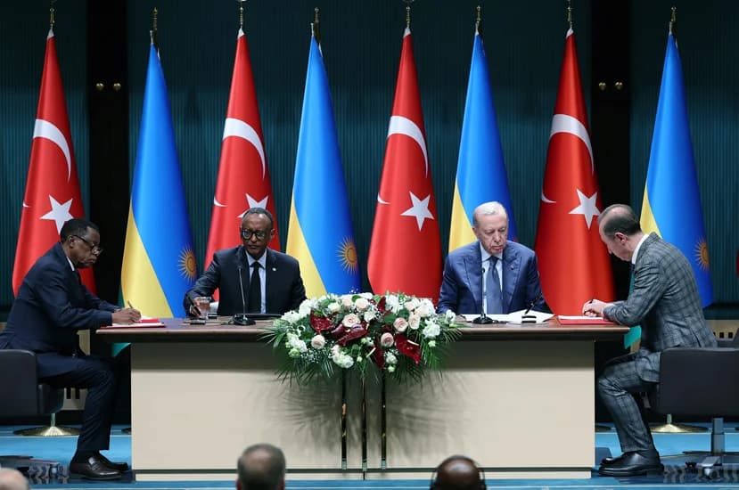 Rwanda, Türkiye Sign Cooperation Agreements