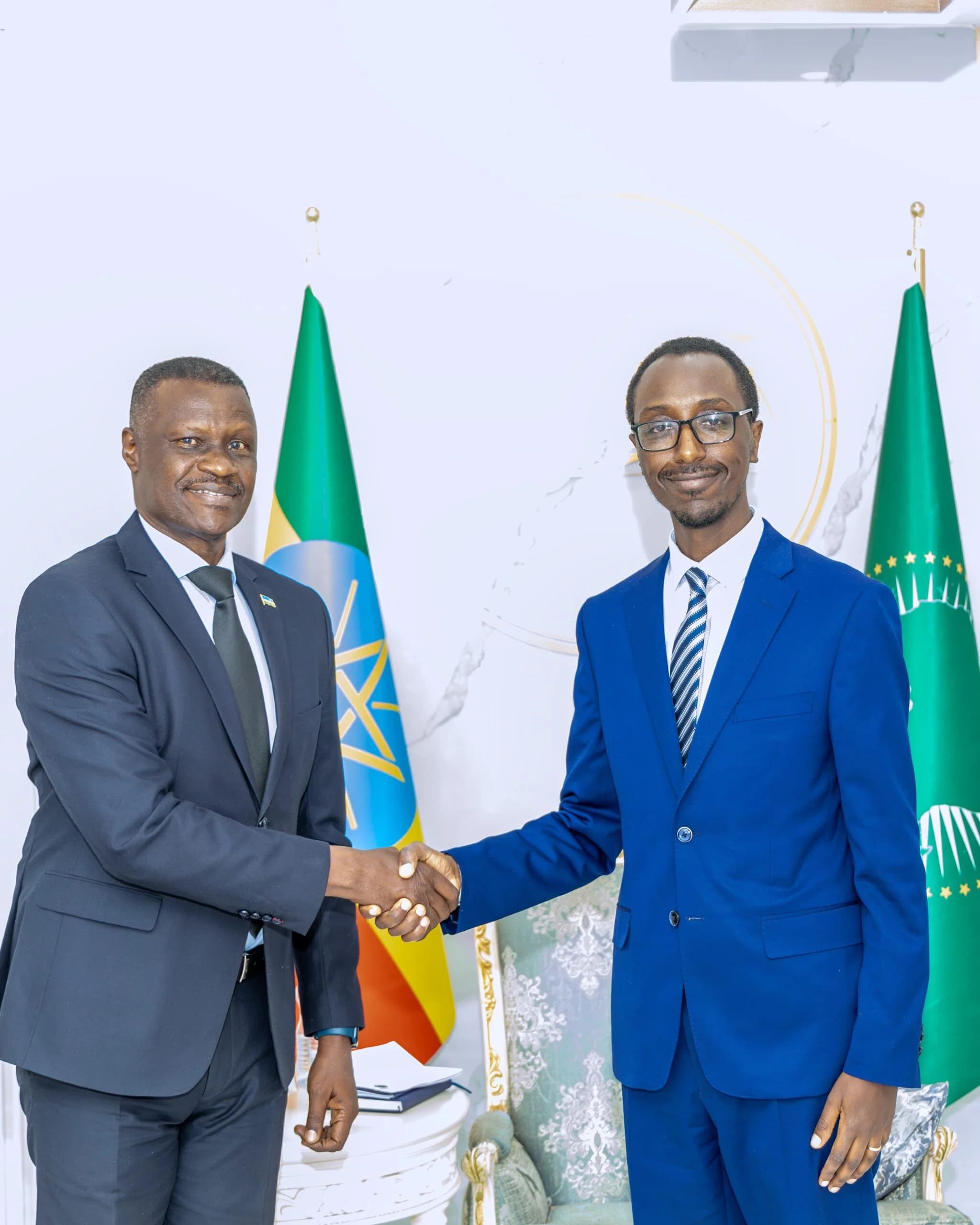 Amb. Charles Karamba, Ethiopia's Minister of Foreign Affairs Focuses on Strengthening Cooperation