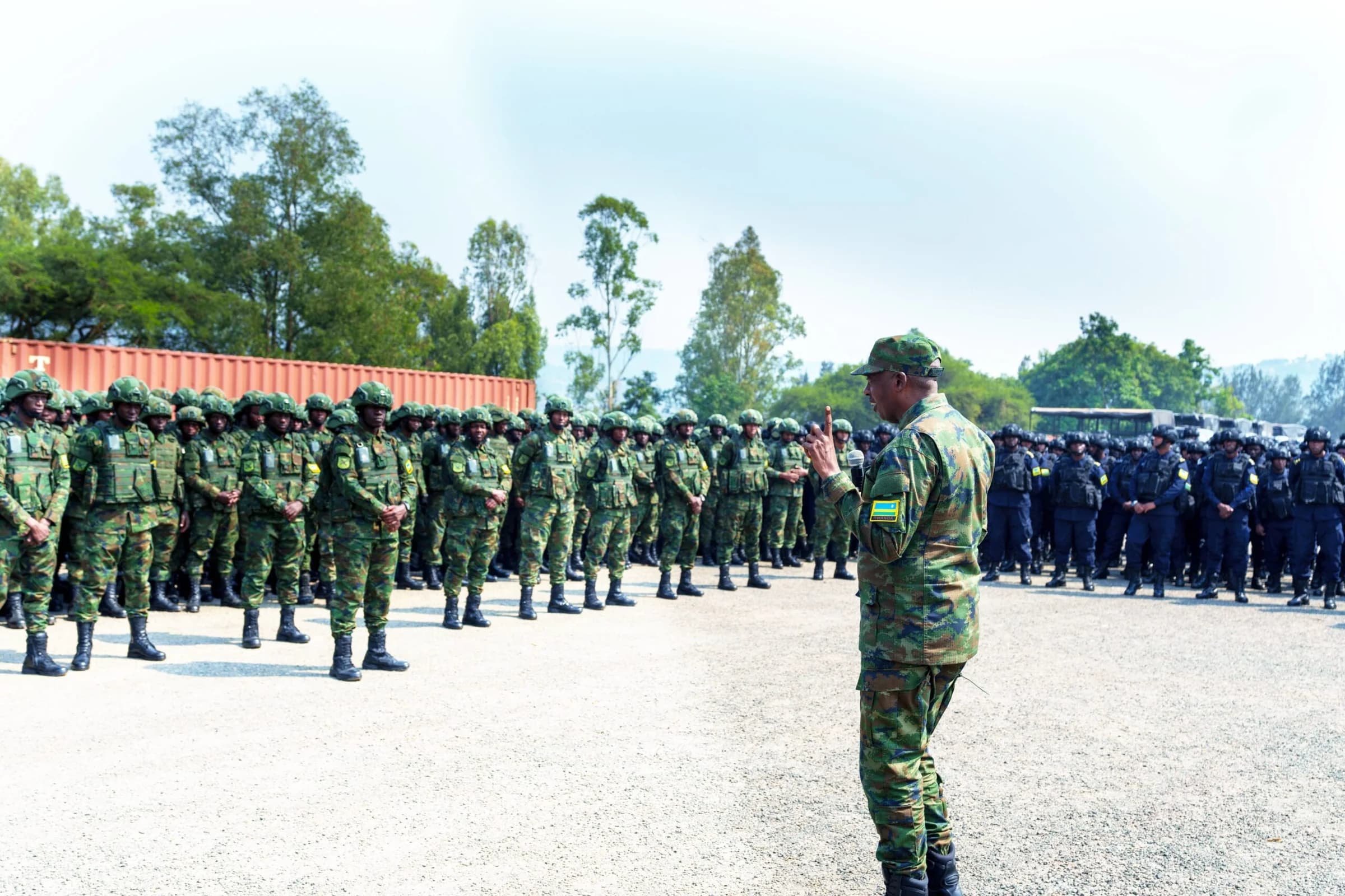 Rwanda Security Forces Briefed Ahead of Relief Mission in Mozambique