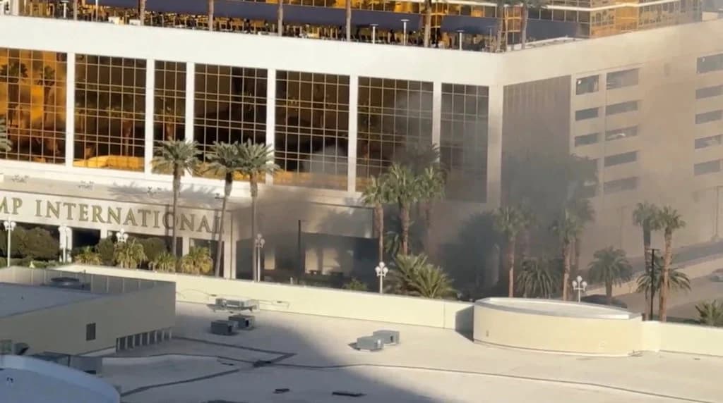 BREAKING: Tesla Truck Explosion Near Trump Hotel Claims One Life, Injures Seven