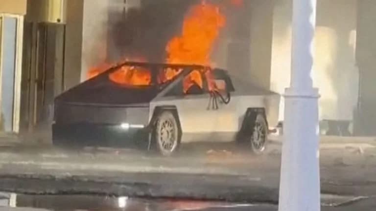 Tragedy Strikes: Tesla Truck Explosion Outside Trump Hotel Claims One Life, Injures Seven