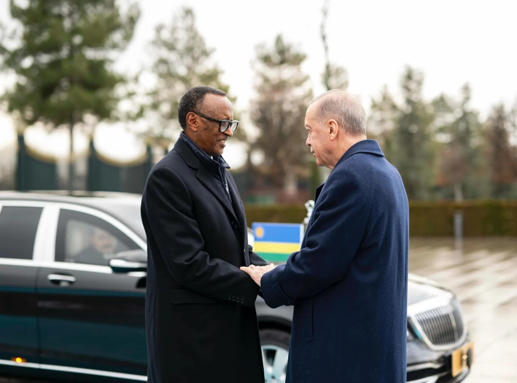 PHOTOS: President Kagame Received by Turkish Counterpart