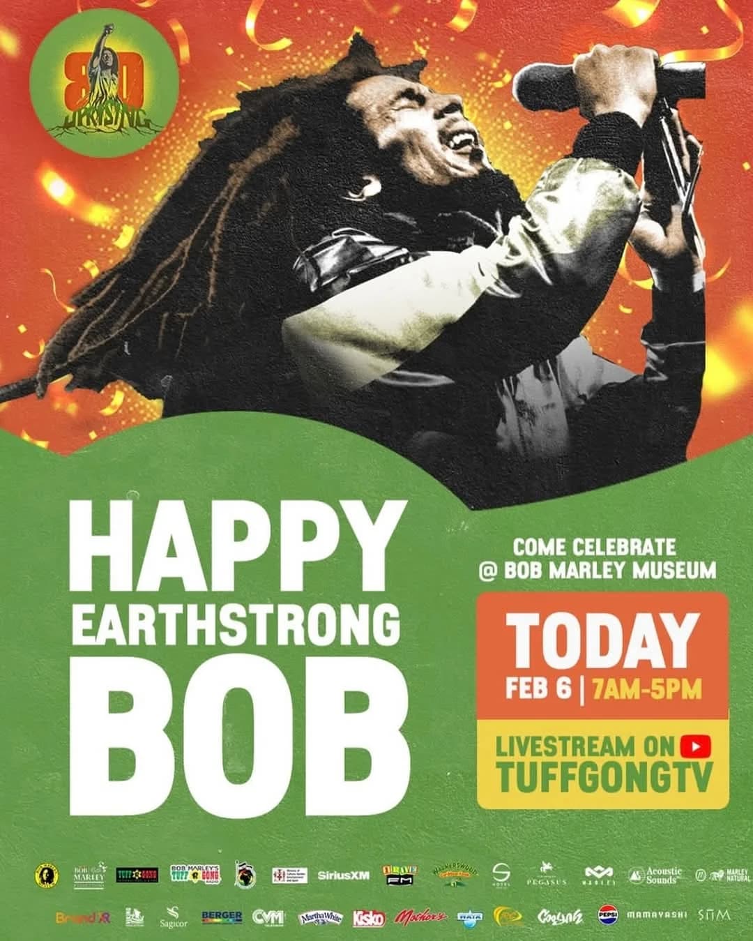Bob Marley's 80th Birthday Celebration: A Global Tribute to a Reggae Legend