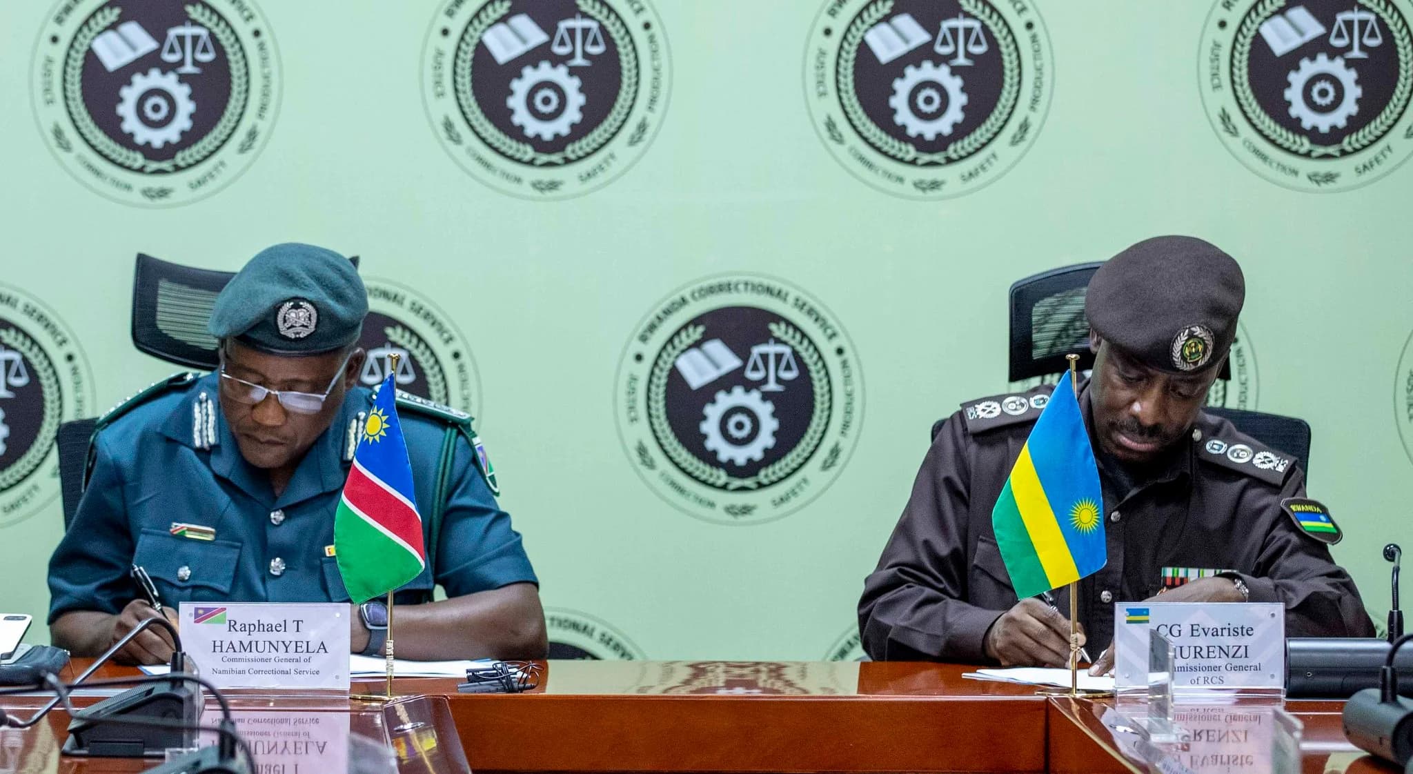 Rwanda, Namibia sign cooperation agreement in Correctional Services