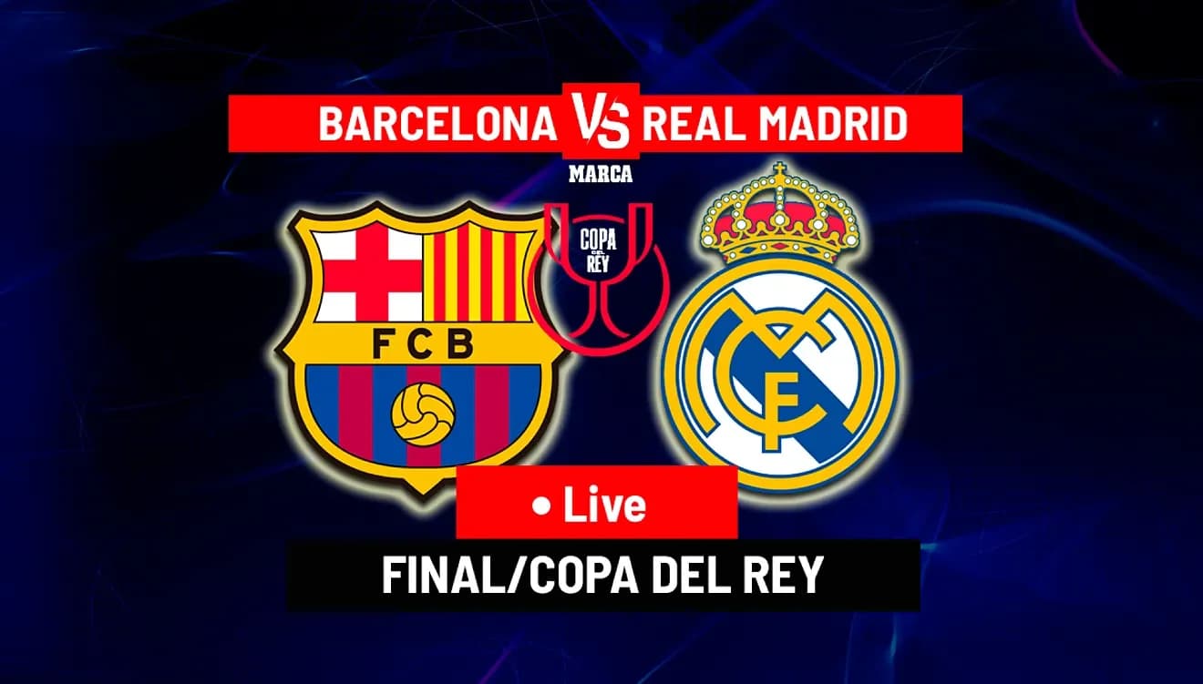 Barcelona and Real Madrid Set for Extra Time After Thrilling 2-2 Copa del Rey Final