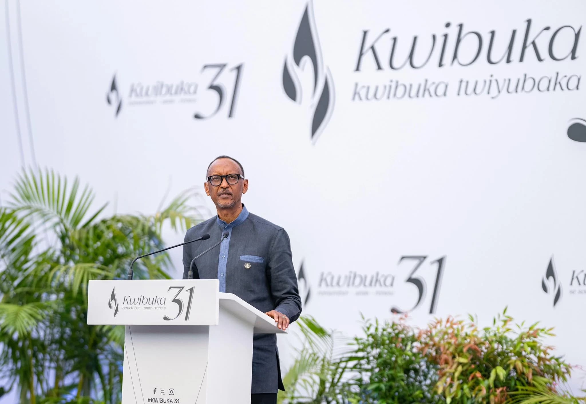 Remarks by President Kagame at #Kwibuka31
