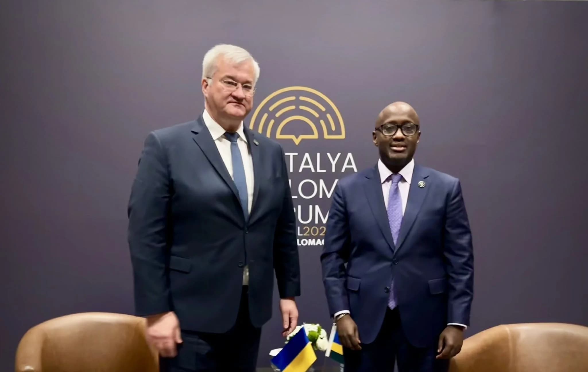 Minister Nduhungirehe, Ukrainian counterpart discuss further strengthening bilateral relations