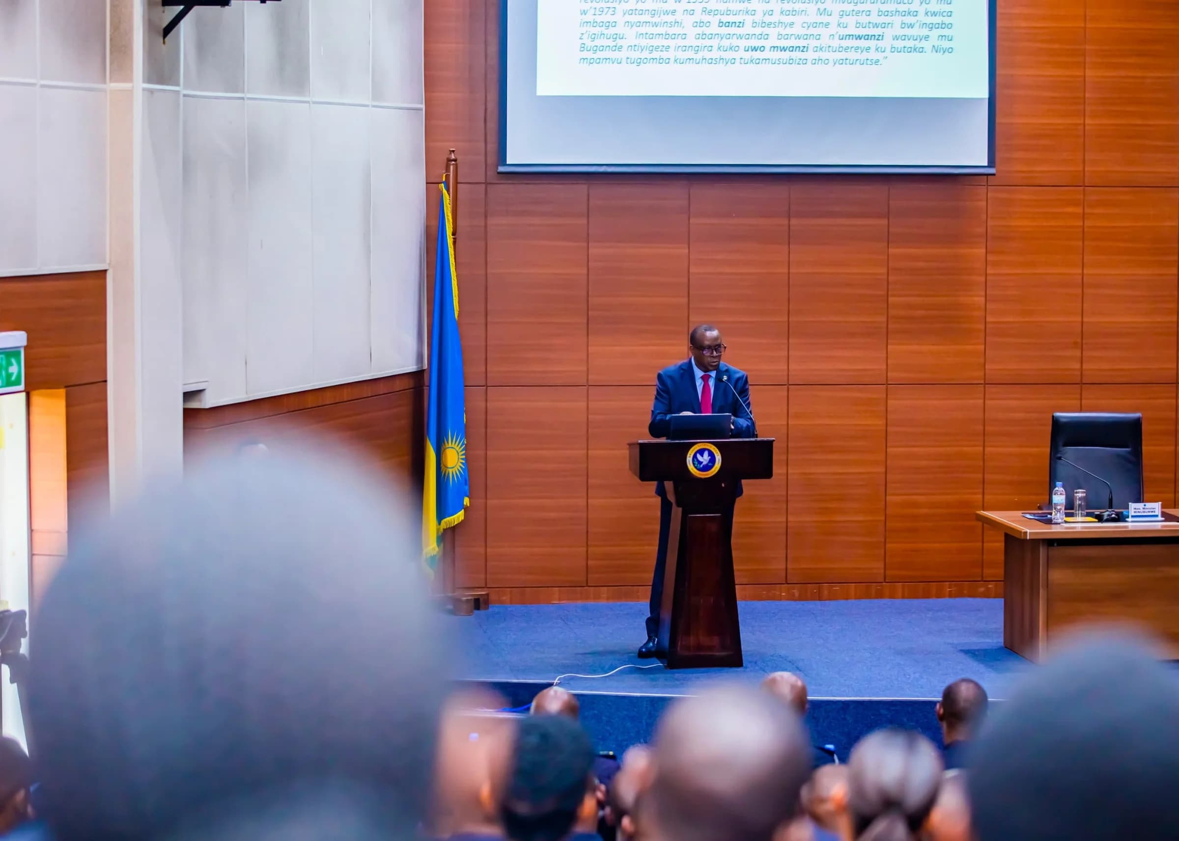 Minister Bizimana urges Police to defend unity